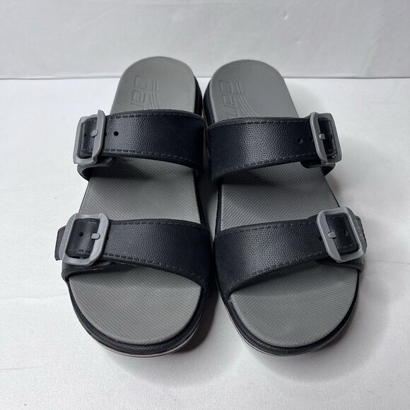 Dansko Kandi Black Platform Sandals Women’s Size 39/8.5 - Picture 3 of 10